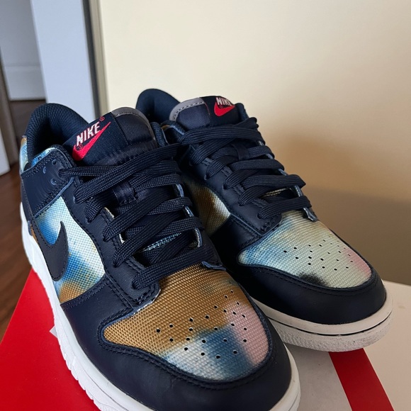 Nike Dunk Low “Graffiti Navy” 6Y/7.5W - Picture 3 of 6